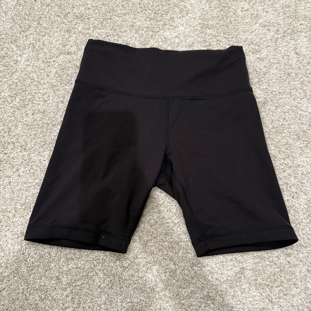 Lululemon Size 10 Black Biker Legging Shorts